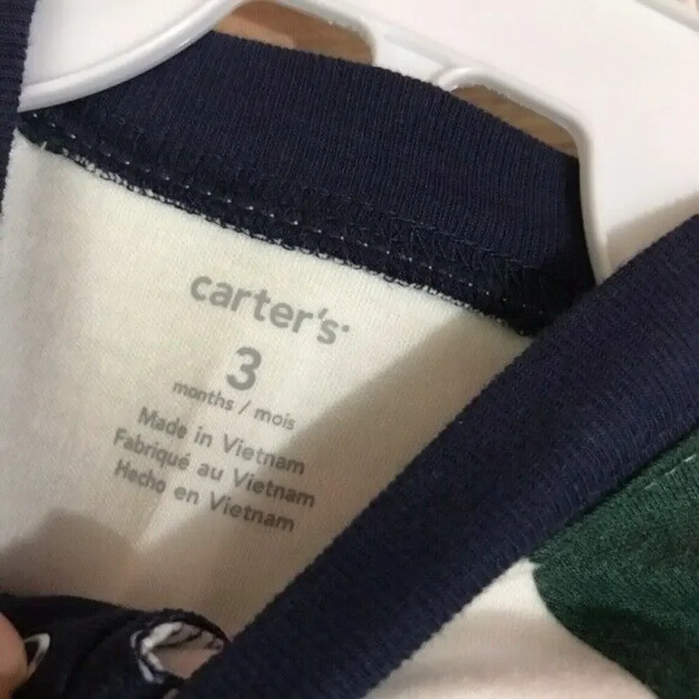 Carter's 2 Piece Bodysuit and Pants Outfit Big Time Cutie Outfit 3‎ Mo NEW